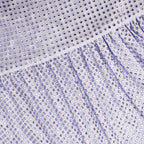 Lilac Rhinestone Midi Dress