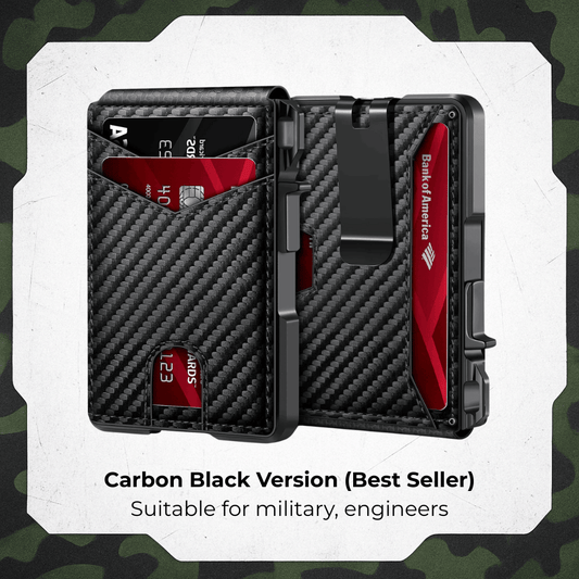 😊The hottest wallet of 2026😊 Tactical Wallet - Military Limited Issue - The Wallet That Holds the Most Cards in the World